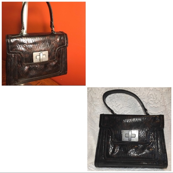 Simply Vera Vera Wang Top Handle Satchel Handbag - Picture 2 of 14